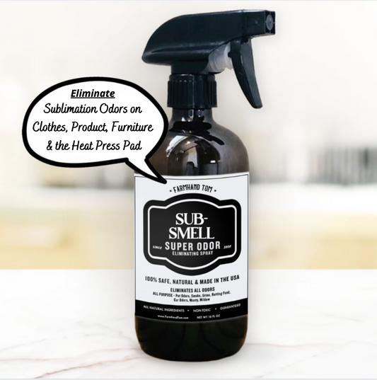 SUB-SMELL | Super Odor Eliminating Spray for Sublimation