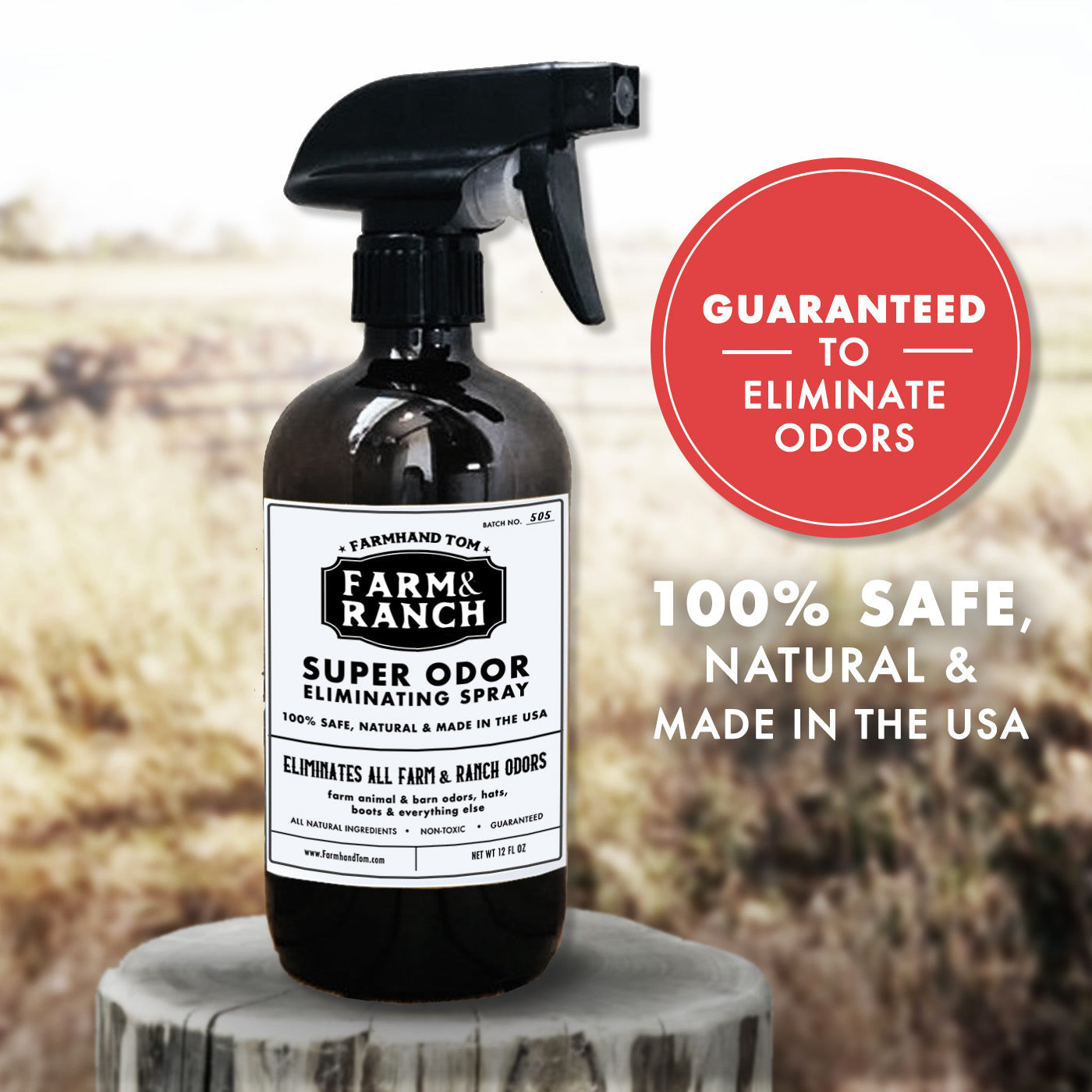FARM & RANCH | Super Odor Eliminating Spray