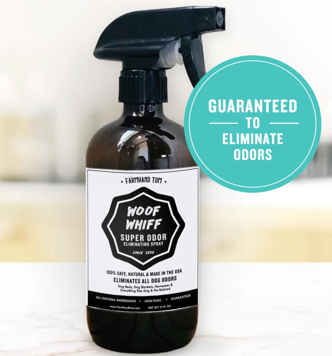 WOOF WHIFF for Dog Owners | Super Odor Eliminating Spray | All-Purpose